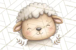 Farm Animal Clipart PNG, Cozy Barnyard Illustrations Product Image 5