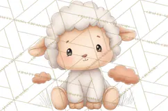 Farm Animal Clipart PNG, Cozy Barnyard Illustrations Product Image 2
