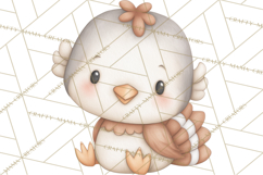 Farm Animal Clipart PNG, Cozy Barnyard Illustrations Product Image 3