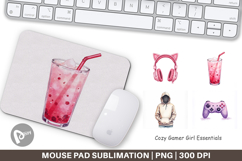 Cozy Gamer Essentials Mouse Pad Product Image 1