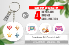 Cozy Gamer Essentials Keychain Product Image 1