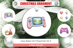 Cozy Gamer Essentials Ornament Product Image 1