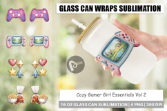 Cozy Gamer Essentials Glass Can Product Image 1
