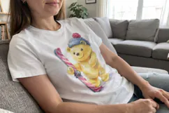 Cozy Gummy Bear Ski Patrol Sublimation Product Image 3
