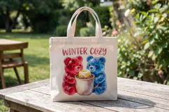 Cozy Gummy Bear Ski Patrol Sublimation Product Image 6