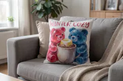 Cozy Gummy Bear Ski Patrol Sublimation Product Image 7
