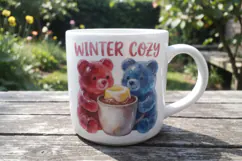 Cozy Gummy Bear Ski Patrol Sublimation Product Image 8