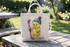 Cozy Gummy Bear Ski Patrol Sublimation Product Image 11