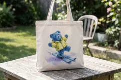 Cozy Gummy Bear Ski Patrol Sublimation Product Image 5