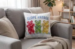 Cozy Gummy Bear Ski Patrol Sublimation Product Image 7