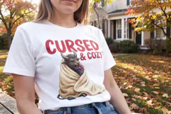 Introvert Autumn Cryptid Art Sublimation Product Image 3