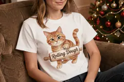Cozy Kitchen Cookie Supervisor Cats Sublimation Product Image 4