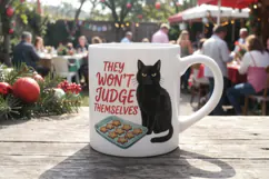 Cozy Kitchen Cookie Supervisor Cats Sublimation Product Image 12