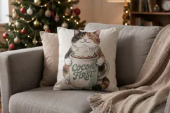 Cozy Kitchen Cookie Supervisor Cats Sublimation Product Image 14