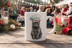 Cozy Kitchen Cookie Supervisor Cats Sublimation Product Image 9