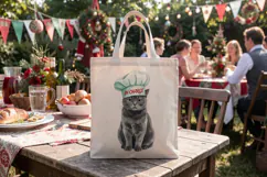 Cozy Kitchen Cookie Supervisor Cats Sublimation Product Image 10
