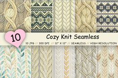 knit seamless pattern, digital paper texture, cream background design, warm gray tones, cozy winter pattern, sweater weather wallpaper, hygge style design, comforting knit texture, soft wool pattern, cable knit design, minimalist knit background, neutral 