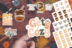 Cozy Lazy Ghoul Halloween Sticker Product Image 1