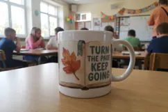 Cozy Leafy Lessons Classroom Decor Sublimation Product Image 9