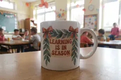 Cozy Leafy Lessons Classroom Decor Sublimation Product Image 4