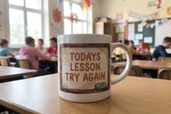 Cozy Leafy Lessons Classroom Decor Sublimation Product Image 10