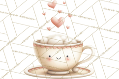 Cozy Woodland Love Bears Clipart, Baby Forest Animals Png Product Image 2