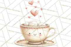 Cozy Woodland Love Bears Clipart, Baby Forest Animals Png Product Image 2
