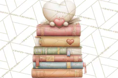 Cozy Woodland Love Bears Clipart, Baby Forest Animals Png Product Image 3