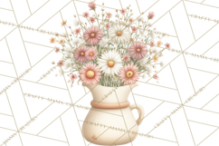 Cozy Woodland Love Bears Clipart, Baby Forest Animals Png Product Image 2