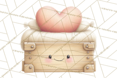 Cozy Woodland Love Bears Clipart, Baby Forest Animals Png Product Image 3