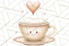 Cozy Woodland Love Bears Clipart, Baby Forest Animals Png Product Image 4
