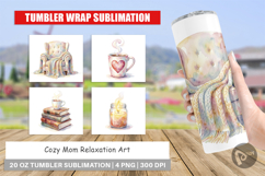 Cozy Mom Relaxation Tumbler Product Image 1