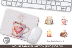 Cozy Mom Relaxation Mouse Pad Product Image 1