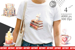 Cozy Mom Relaxation Art Sublimation Product Image 1