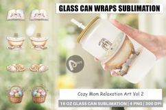 Cozy Mom Relaxation Glass Can Product Image 1