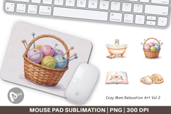 Cozy Mom Relaxation Mouse Pad Product Image 1