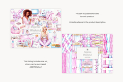 GlamArtZhanna, Pajama party paper, Pajama party pattern, Slumber party paper, Pajama weekend, weekend paper, weekend pattern, weekend background, Pajama Day paper, Pajama Day pattern, pajama party graphic, self love paper, day off pattern, Sleepover patte