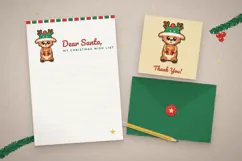 Christmas Reindeer Papercut SVG Product Image 5