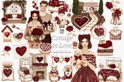GlamArtZhanna, Valentines clipart, Valentines Day png, Romantic clip art, Romantic clipart, Cozy Romantic image, Love clipart, valentines image, Valentines animals, Cozy Valentines png, Rustic Valentines, Rustic love png, Cottage Valentines, Farmhouse Val