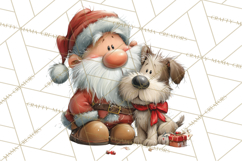 Santa Claus Christmas Clipart PNG, Cozy Watercolor Product Image 3