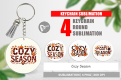 Cozy Season Keychain Product Image 1