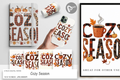 Cozy Season Digital Paper Product Image 1