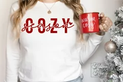 Cozy Season SVG - Sweater Weather Thanksgiving Christmas SVG Product Image 2