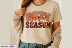 Cozy Season SVG PNG Fall Autumn Quote Cut File Product Image 3