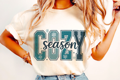 Cozy Season PNG, Winter Vibes PNG, Holiday PNG, Christmas Product Image 1