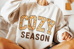 Fall Cozy Season Png, Fall Vibes PNG, Fall PNG, Autumn Png Product Image 1
