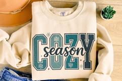 Cozy Season PNG, Winter Vibes PNG, Holiday PNG, Christmas Product Image 4