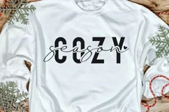 Cozy Season SVG, Fall Svg, Get Cozy Svg, Autumn svg, png Product Image 1