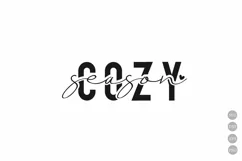 Cozy Season SVG, Fall Svg, Get Cozy Svg, Autumn svg, png Product Image 2