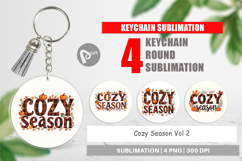 Cozy Season Keychain Product Image 1